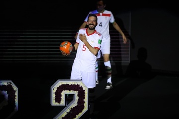مراسم رونمایی از پیراهن تیم ملی فوتبال ایران  درجام جهانی قطر
