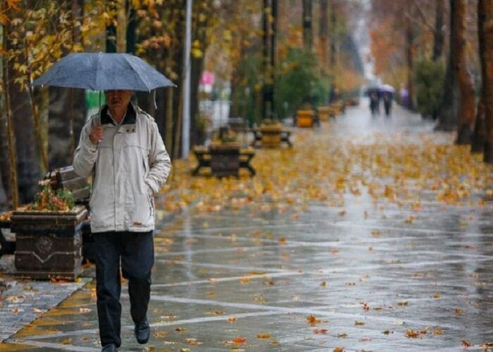 بارندگی و پوشش ابر در آسمان استان کردستان از صبح پنجشنبه