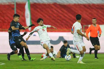 دیدار تیم های ملی فوتبال ایران و نیکاراگوئه