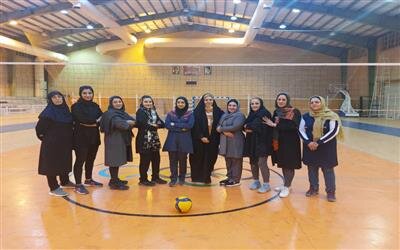 نائب قهرمانی علوم پزشکی جهرم  مسابقات والیبال ادارات جهرم