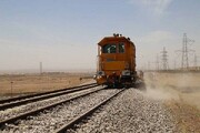 ریل گذاری مسیر برگشت خط مترو تهران-پرند