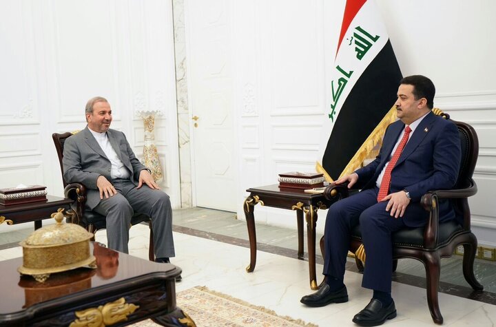 ابلاغ پیام دعوت از نخست وزیر عراق برای سفر به ایران