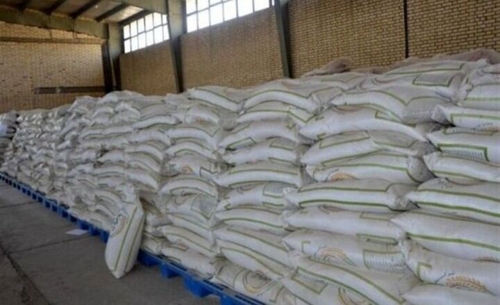 ۵۰۰ هزار تن برنج در انبارهای مازندران