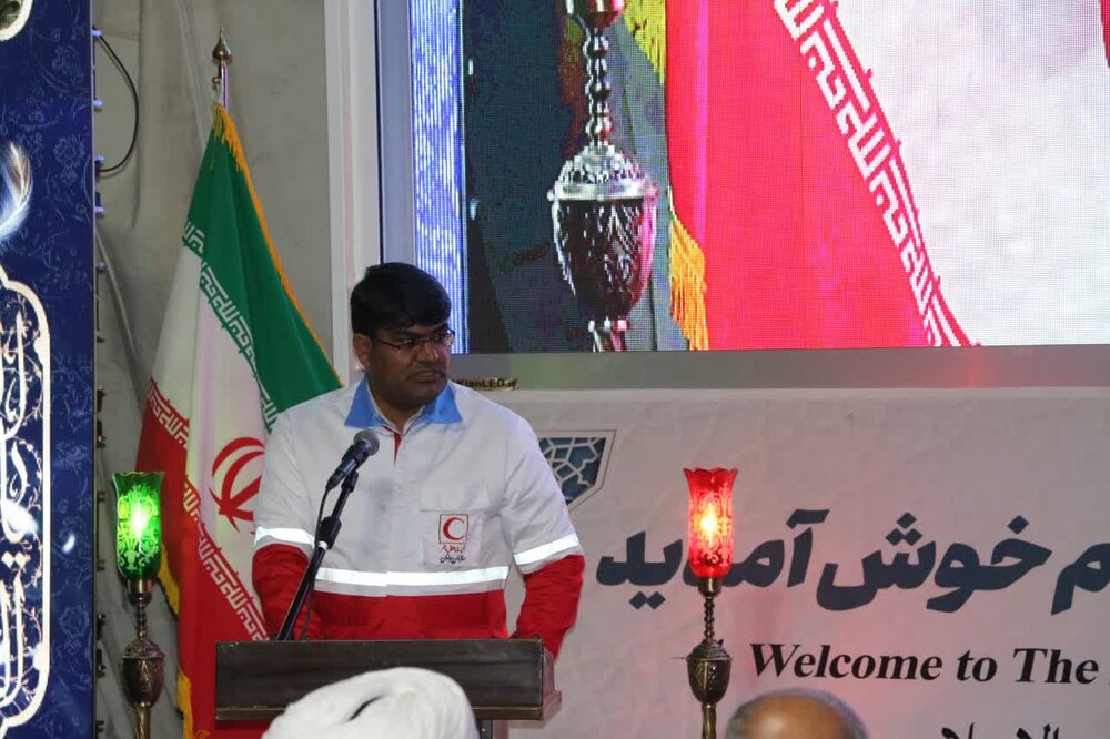 خدمات هلال احمر بی طرفانه و بی غرضانه است/ اختتامیه اردوی منطقه ای فرماندهان دادرس در کرمان