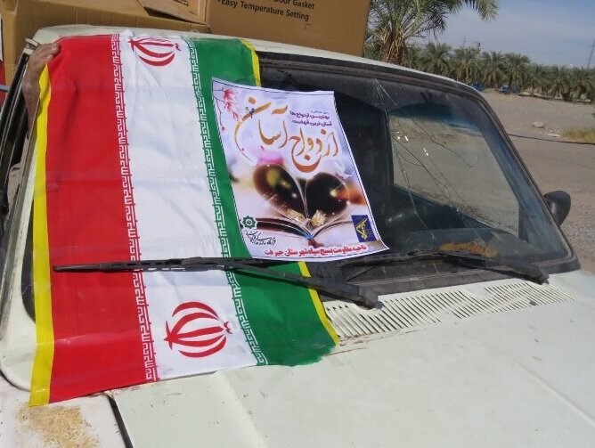 اهدای ۴۲ سری جهیزیه به زوج های جوان جنوب کرمان