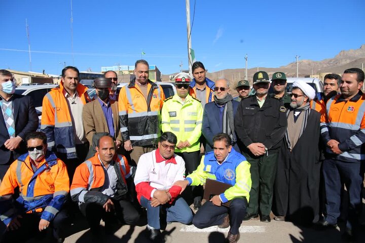 آغاز رزمایش طرح ترافیک زمستانی در استان کرمان