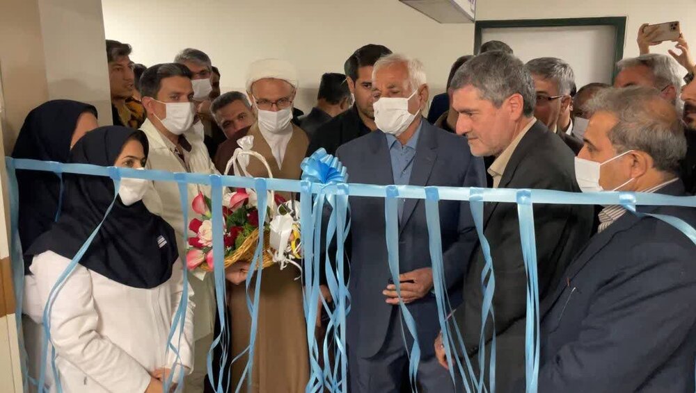 افتتاح و کلنگ زنی پروژه های بهداشت و درمان در شهرستان جهرم