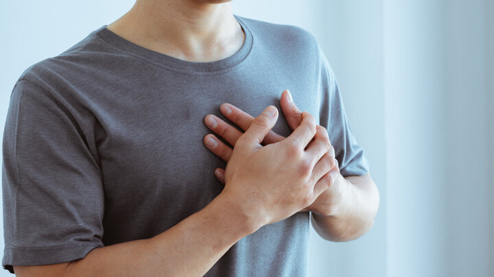 درد سینه در زنان و مردان