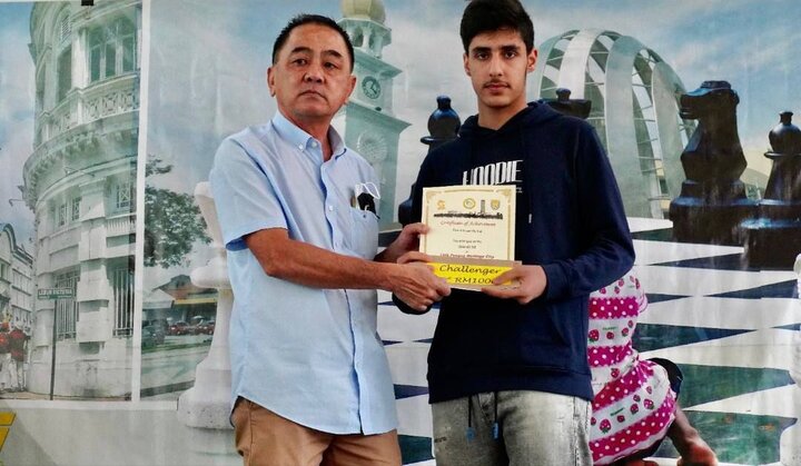 کسب عنوان قهرمانی رقابت های شطرنج مالزی توسط شطرنج باز کرمانی