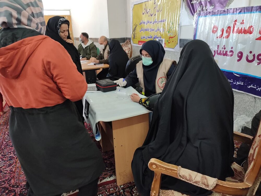 اعزام دو تیم‌بهداشتی و درمانی  بسیج جامعه پزشکی به منطقه محروم گل سفید خرم آباد