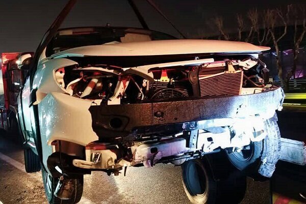 تصادف زنجیره‌ای ۱۰ خودرو در تهران / ۳ نفر مصدوم شدند
