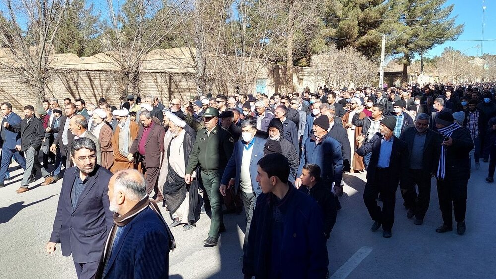 راهپیمایی نمازگزاران استان کرمان