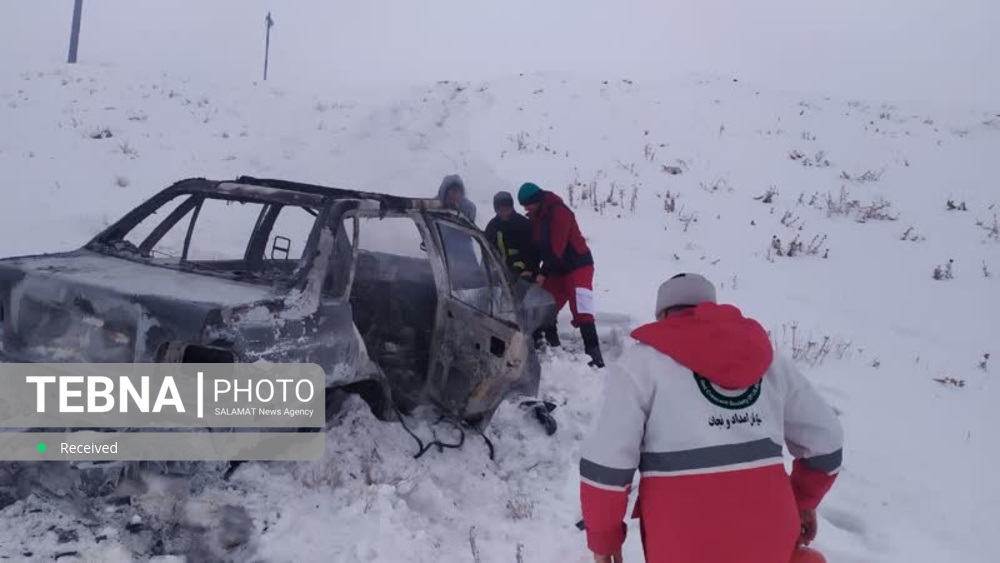 تصادف در  جاده زنجان – دندی دو مصدوم و یک فوتی برجای گذاشت 

