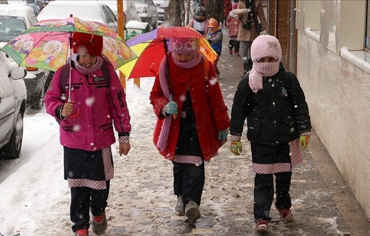 تعطیلی برخی مدارس استان کرمان در پی بارش برف و باران