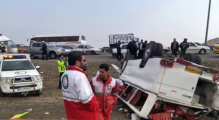 ثبت ۳۴۰ حادثه در ۷۲ ساعت گذشته؛ امدادرسانی هلالاحمر به بیش از ۱۶۰۰ مصدوم ثبت ۳۴۰ حادثه در ۷۲ ساعت گذشته؛ امدادرسانی هلالاحمر به بیش از ۱۶۰۰ مصدوم
