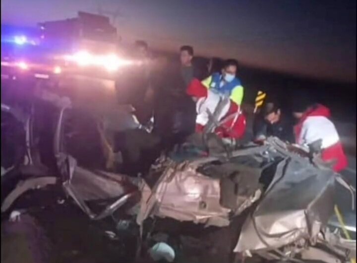 ۱۱ کشته و زخمی در پی تصادف خودرو حامل اتباع غیرمجاز در سیرجان