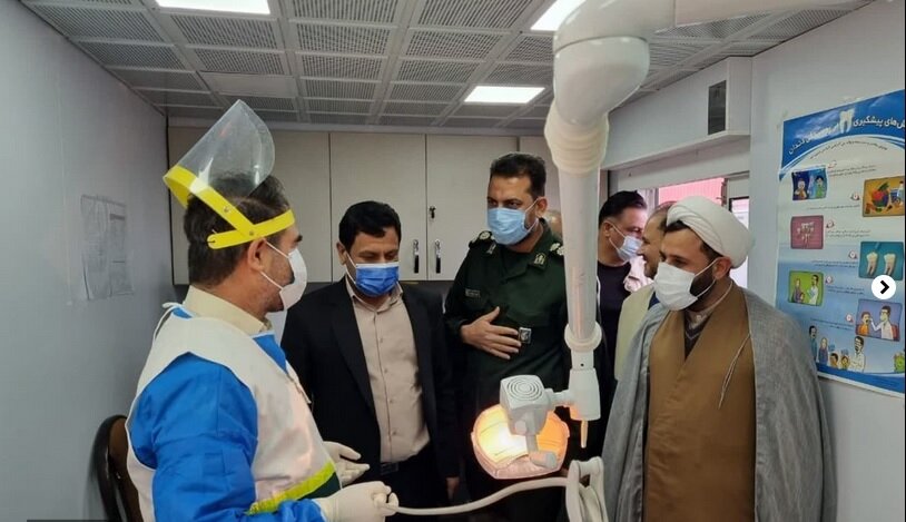 خدمتی جهادی از جنس سلامت در سایه امام مهربانی ها در ریگان