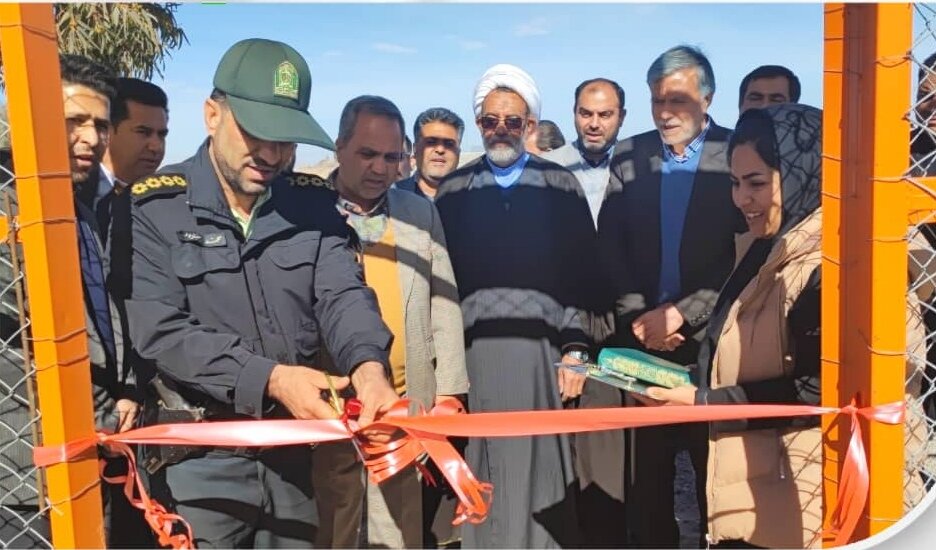 افتتاح و کلنگ زنی یک مدرسه ۱۲ کلاسه و چندین طرح روستایی در سیرجان