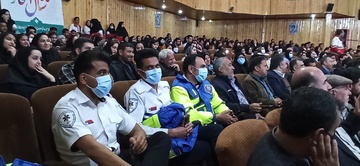 گزارش تصویری سفر رئیس جمعیت هلال احمر به شهرستان سیرجان