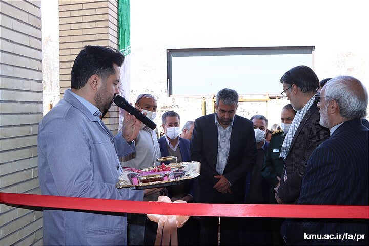 افتتاح ساختمان جدید مرکز خدمات سلامت روستایی و یک باب خانه زیست پزشک در کوهپایه