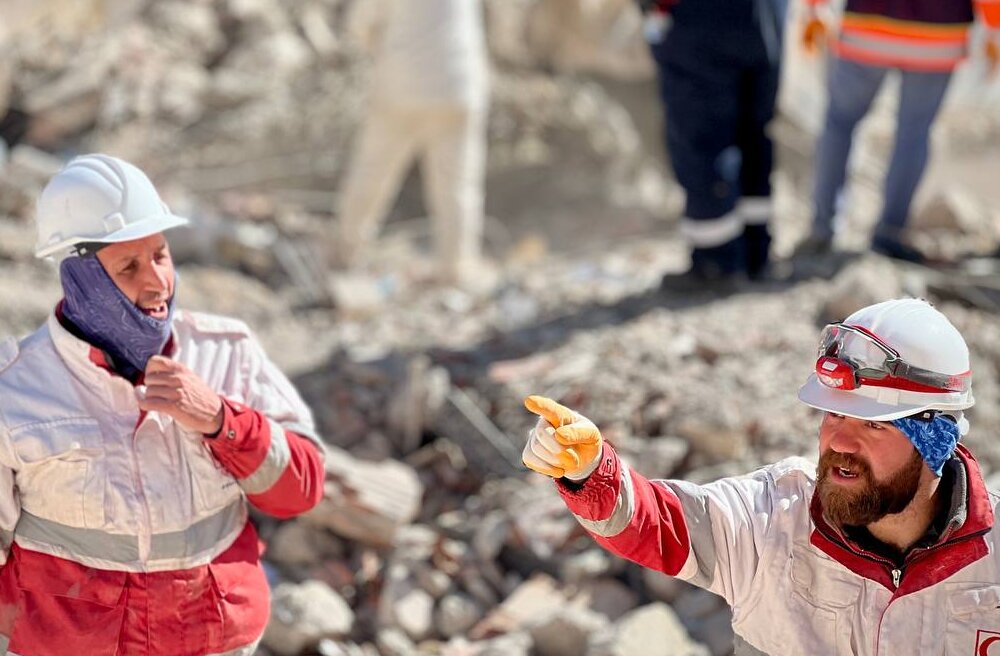 اعزام تیم امداد و نجات جمعیت هلال احمر استان کرمان به ترکیه