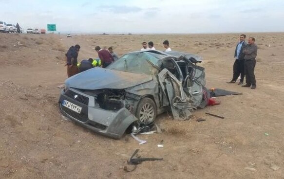 فوت یک کودک و مصدومیت ۵ نفر در حادثه رانندگی محور سیرجان_ کرمان 