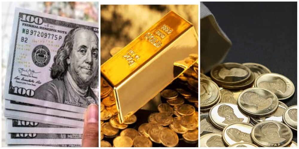 آخرین وضعیت بازار طلا، ارز و سکه