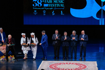اختتامیه سی و هشتمین جشنواره موسیقی فجر