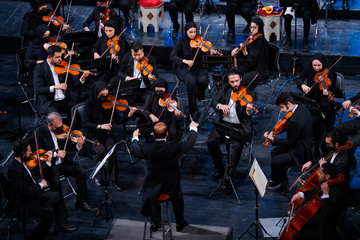 اجرای ارکستر سمفونیک تهران در سی و هشتمین جشنواره موسیقی فجر
