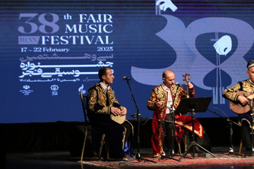 اجرای تاجیکستان در سی و هشتمین جشنواره موسیقی فجر