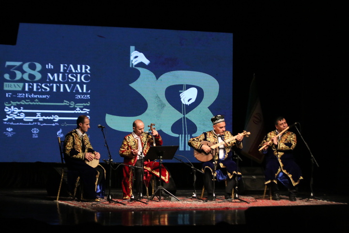 اجرای تاجیکستان در سی و هشتمین جشنواره موسیقی فجر