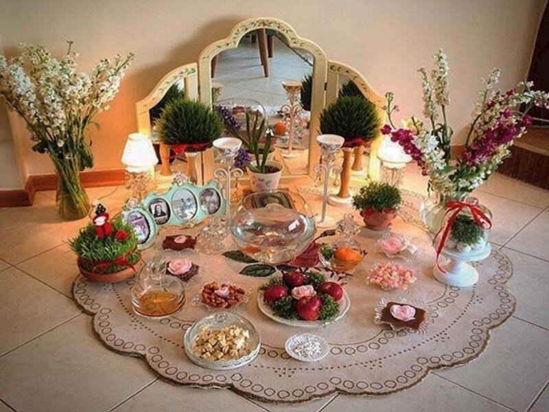 مفاخر کرمان در آیینه هفت سین بهاری