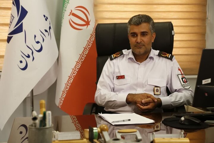 انجام ۵۳ عملیات اطفای حریق در چهارشنبه آخر سال در کرمان