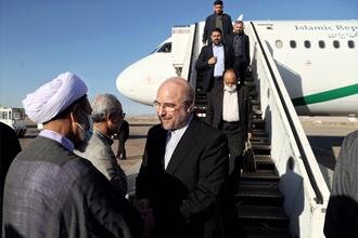 رئیس مجلس شورای اسلامی وارد کرمان شد