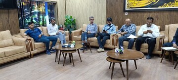 گزارش تصویری نشست خبری و بازدید میدانی از پروژه های عمرانی شهرداری لامِرد توسط خبرنگاران فعال خبرگزاری ها- عکاس احسان جعفری