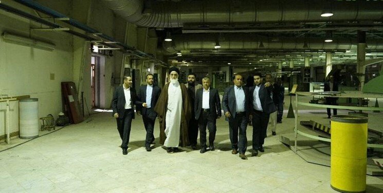 بازدید رئیس دیوان عالی کشور از کارخانه پرریس سنندج