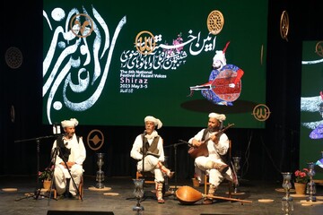 گزارش تصویری از جشنواره ملی آواها و نواهای رضوی در شیراز         عکاس : عباس ایزدی