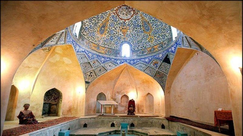 حمام سنتی حاج داداش از جاذبه های گردشگری زیبا و تاریخی استان زنجان