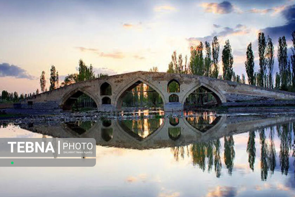 پل میربهاالدین بزرگترین پل جاذبه گردشگری استان زنجان 