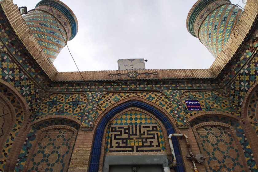 جاذبه گردشگری مسجد خانم زنجان نمادی از عشق. اصالت ایرانی  