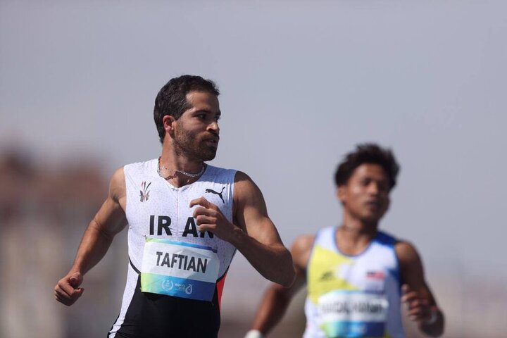 قهرمانی سریع‌ترین مرد ایران در مسابقات فرانسه 