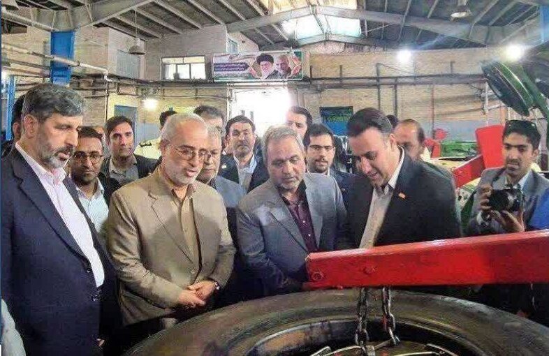 خط تولید روکش لاستیک هواپیما در سیرجان افتتاح شد