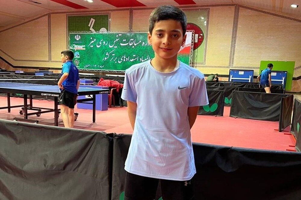 پینگ پنگ باز کردستانی به اردوی تیم ملی دعوت شد