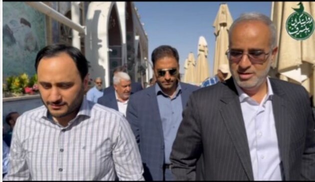 تجدید بیعت سخنگو و دبیر هیئت دولت با شهید حاج قاسم سلیمانی