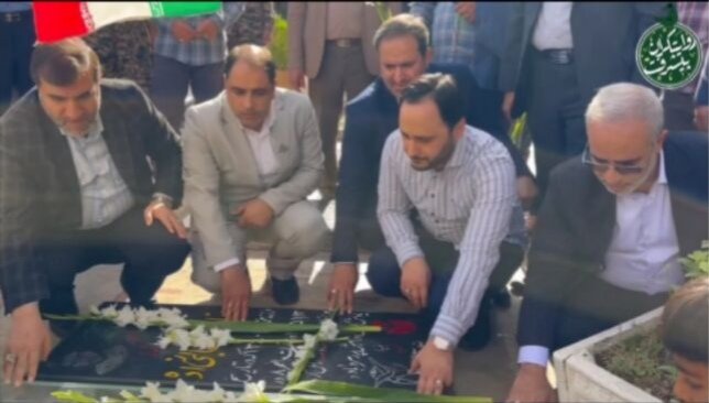 تجدید بیعت سخنگو و دبیر هیئت دولت با شهید حاج قاسم سلیمانی