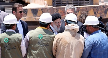 گزارش تصویری سفر رئیس جمهور به استان کرمان