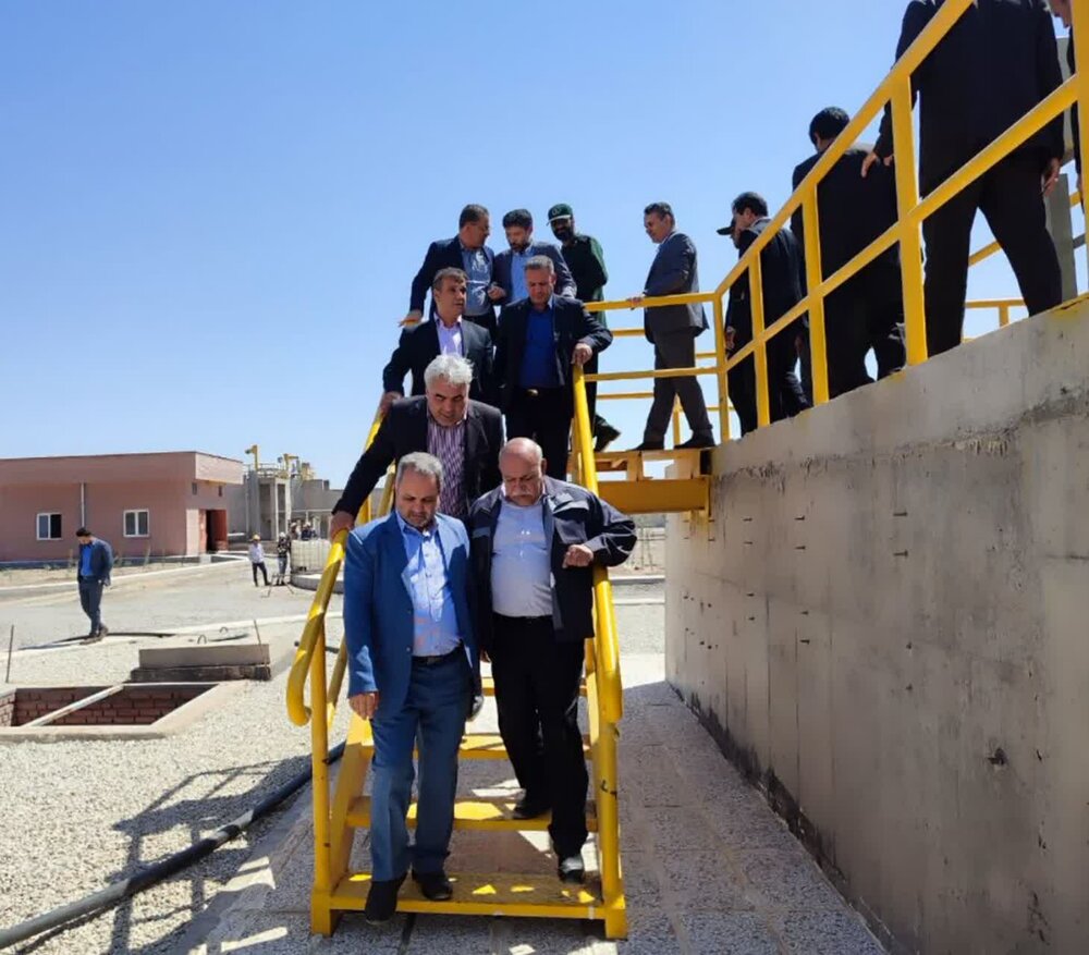 تصفیه خانه فاضلاب سیرجان افتتاح شد