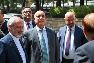 بازدید وزیر بهداشت عراق از مجتمع بیمارستانی امام خمینی (ره) - عکاس جعفر صداقت