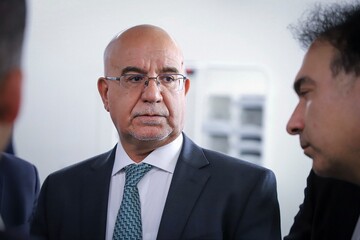 بازدید وزیر بهداشت عراق از مجتمع بیمارستانی امام خمینی (ره) - عکاس جعفر صداقت