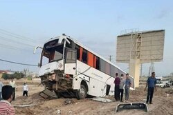 آخرین وضعیت سلامت زائران ایرانی درتصادف اتوبوس با تریلی در سامرا